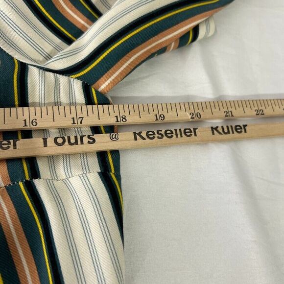 BCBG Generation Women's XS Asymmetrical Striped Long Sleeve Dress NEW - Picture 9 of 10